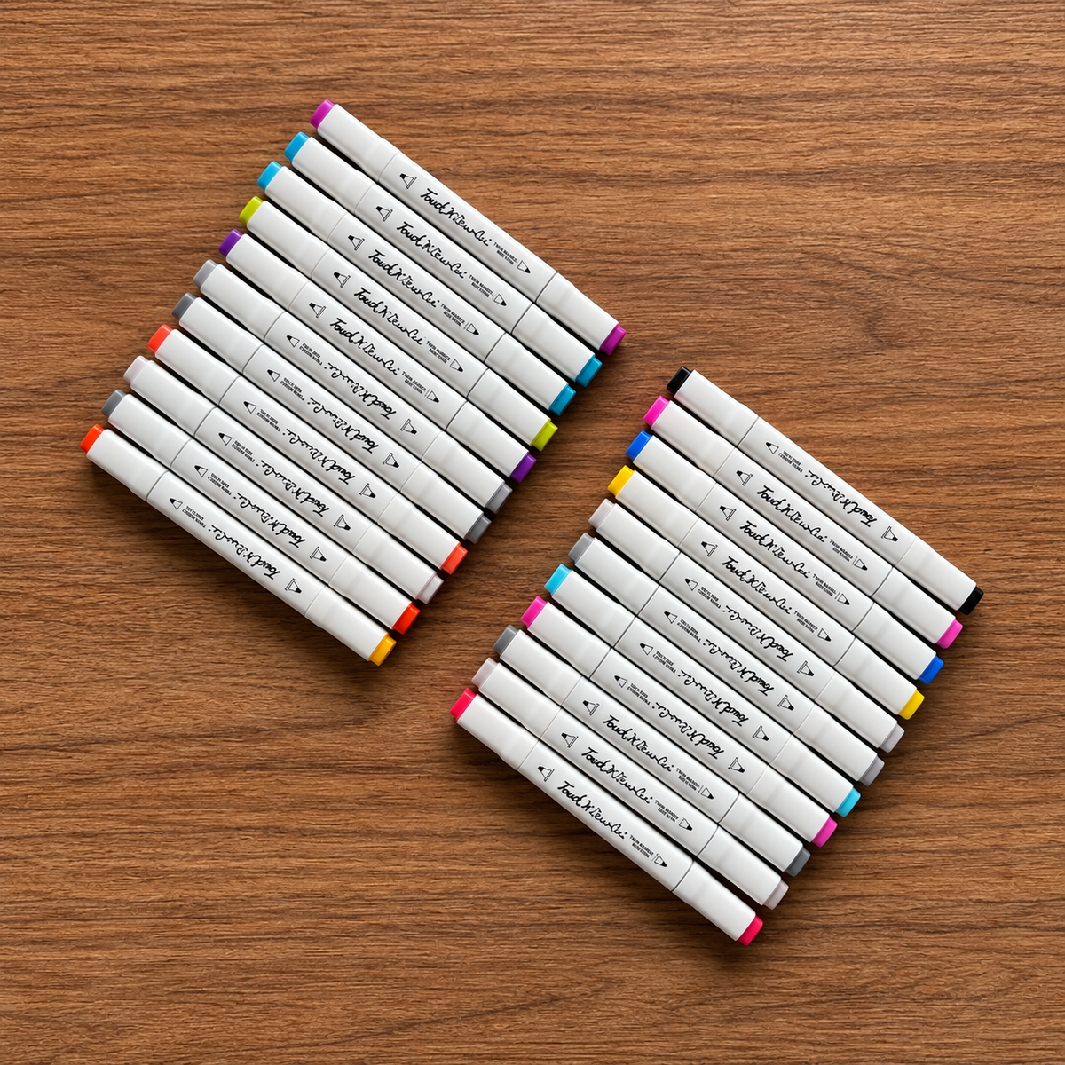 Kit 24 Canetinhas Ponta Dupla para Colorir