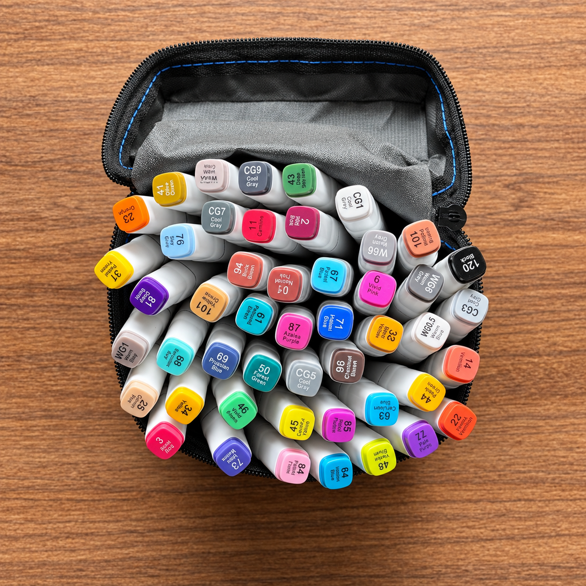 Kit 24 Canetinhas Ponta Dupla para Colorir