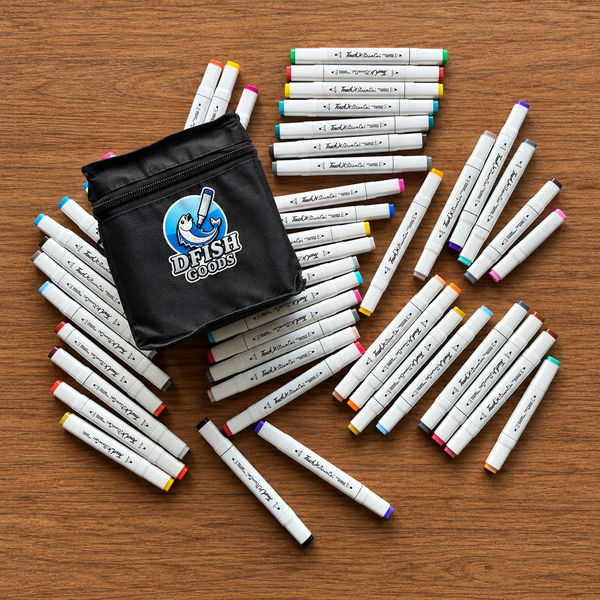 Kit 24 Canetinhas Ponta Dupla para Colorir